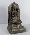 Old bronze seated <br/> Buddhist figure by  